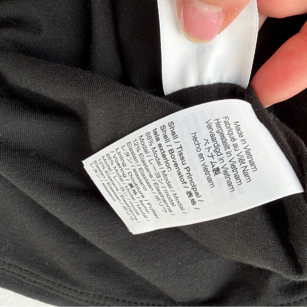 J. Crew Black and White Striped Short Sleeve Tee - Picture 7 of 8